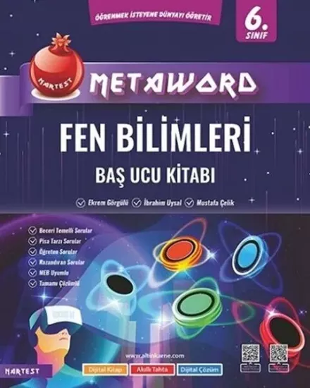 6. Sınıf Fen Bilimleri Metaword Baş Ucu Kitabı Nartest Yayınları - Hemen Satın Al
