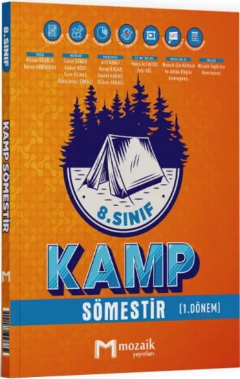 8. Sınıf Kamp Sömestir 1. Dönem Mozaik Yayınları