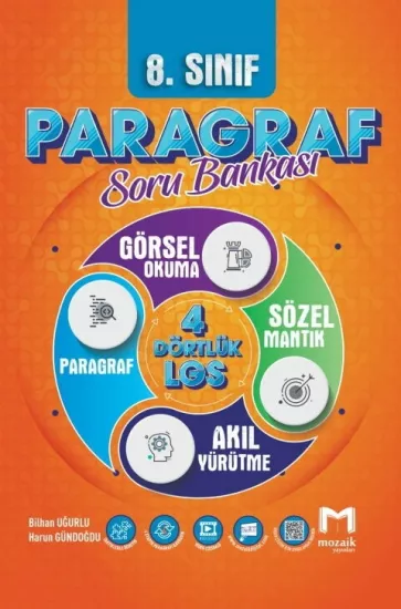 8. Sınıf LGS Paragraf Mozaik Soru Bankası Mozaik Yayınları