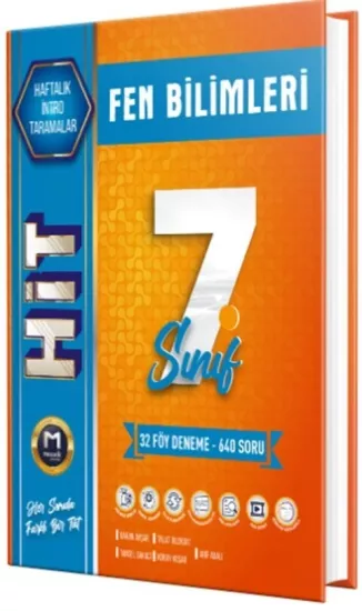 7. Sınıf Fen Bilimleri HİT 32 Deneme Mozaik Yayınları