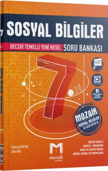 7. Sınıf Sosyal Bilgiler Soru Bankası Mozaik Yayınları - Hemen Satın Al