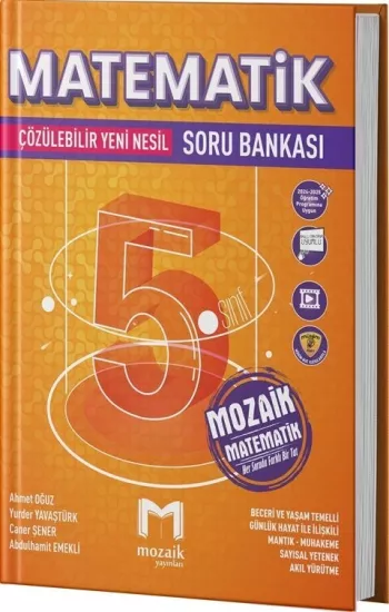5. Sınıf Matematik Soru Bankası Mozaik Yayınları - Hemen Satın Al