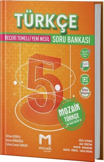 5. Sınıf Türkçe Soru Bankası Mozaik Yayınları - Hemen Satın Al