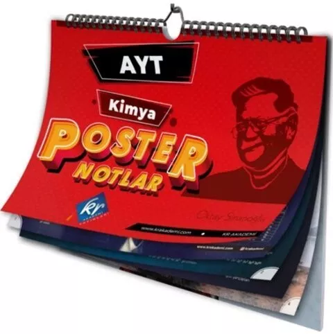 AYT Kimya Poster Notlar KR Yayınları