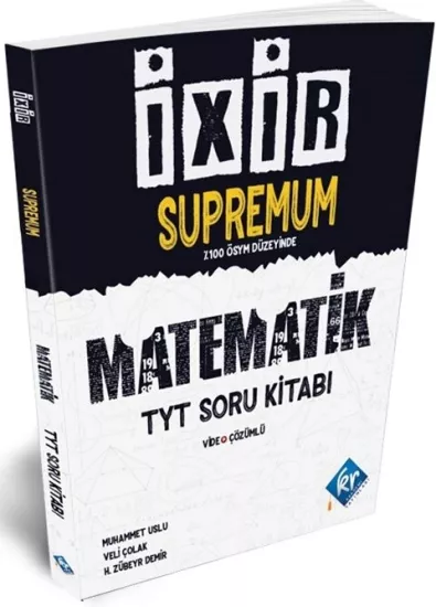 TYT İxir Supremum Matematik Soru Bankası KR Yayınları