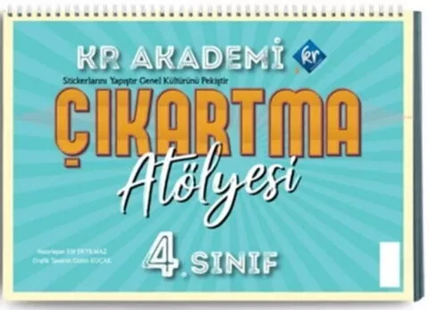 4. Sınıf Çıkartma Atölyesi KR Yayınları