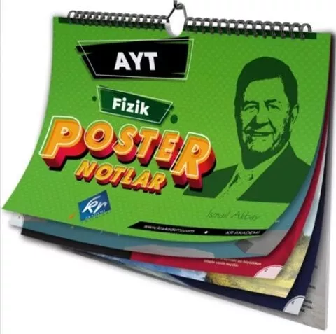 AYT Fizik Poster Notlar KR Yayınları