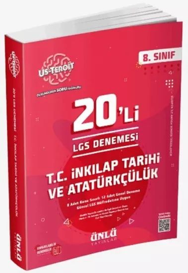 Kültür 8. Sınıf Us Teroit 12 Li T.C. İnkilap Ve Atatürkçülük LGS Denemesi