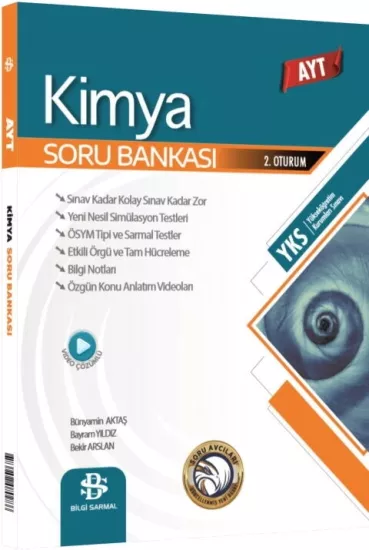 AYT Kimya Soru Bankası Bilgi Sarmal Yayınları