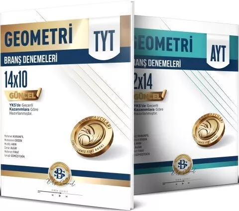 TYT AYT Geometri 12 x 14 Branş Denemeleri Bilgi Sarmal Yayınları - Hemen Satın Al