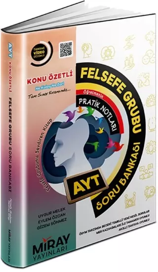 AYT Felsefe Grubu Konu Özetli Soru Bankası Miray Yayınları - Hemen Satın Al