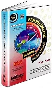8. Sınıf LGS Fen Bilimleri Öğretmenin Pratik Notları Soru Bankası Miray Yayınları - Hemen Satın Al
