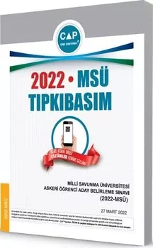 Üniversiteye Hazırlık MSÜ 2022 Tıpkı Basım Çap Yayınları - Hemen Satın Al