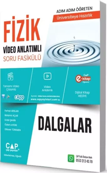 Fizik Dalgalar Konu Anlatımlı Soru Bankası Çap Yayınları - Hemen Satın Al
