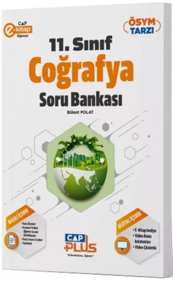 11. Sınıf Anadolu Coğrafya Soru Bankası Çap Yayınları - Hemen Satın Al