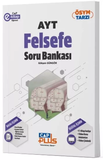 AYT Felsefe Plus Soru Bankası Çap Yayınları - Hemen Satın Al