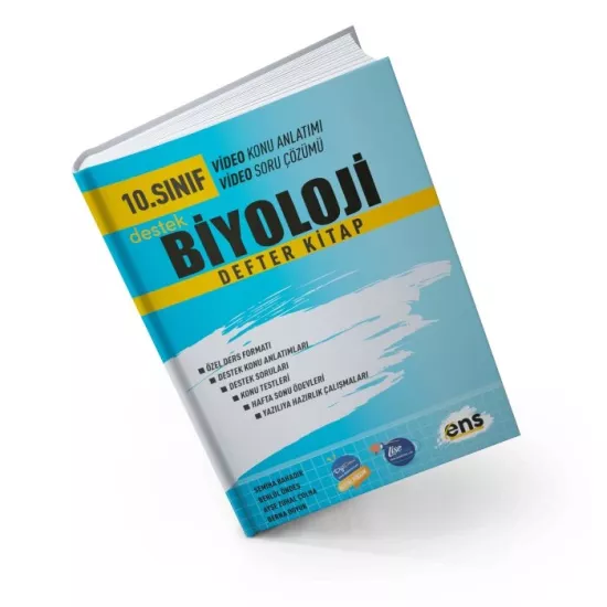 10. Sınıf Biyoloji Defter Kitap ENS Yayıncılık - Hemen Satın Al