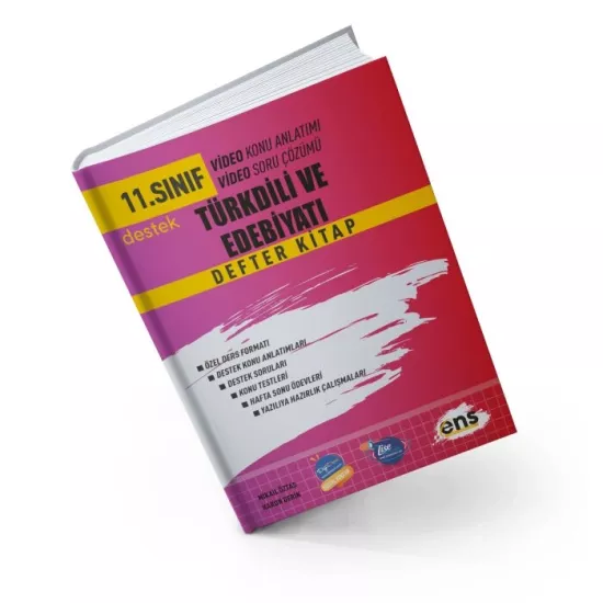 11. Sınıf Türk Dili ve Edebiyatı Defter Kitap ENS Yayıncılık - Hemen Satın Al