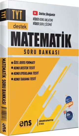 TYT Matematik Destek Soru Bankası ENS Yayıncılık - Hemen Satın Al