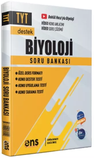 TYT Biyoloji Destek Soru Bankası ENS Yayıncılık - Hemen Satın Al