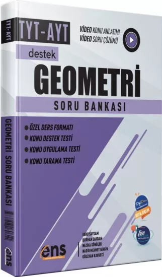 TYT AYT Geometri Destek Soru Bankası ENS Yayıncılık - Hemen Satın Al