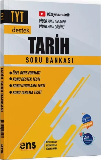 TYT Tarih Destek Soru Bankası ENS Yayıncılık - Hemen Satın Al