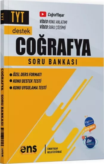 TYT Coğrafya Destek Soru Bankası ENS Yayıncılık - Hemen Satın Al