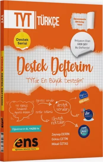 TYT Türkçe Destek Defterim ENS Yayıncılık - Hemen Satın Al