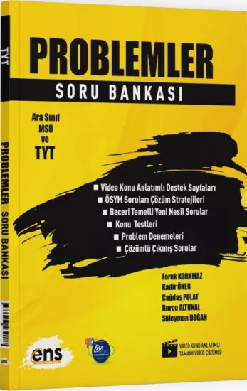 TYT Problemler Soru Bankası ENS Yayıncılık - Hemen Satın Al