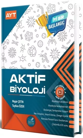 AYT Aktif Biyoloji 0 dan Başlayanlara Aktif Öğrenme Yayınları - Hemen Satın Al
