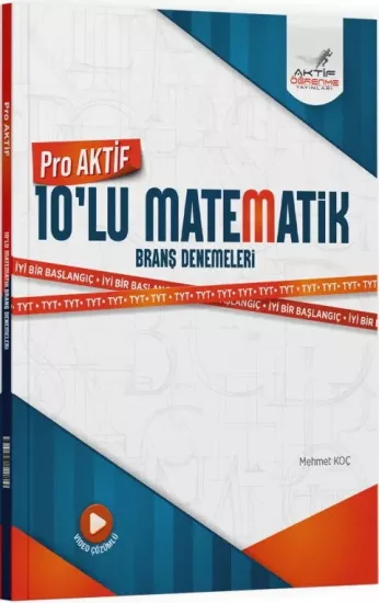 Aktif Öğrenme TYT Matematik Aktif Serisi 10 lu Deneme Aktif Öğrenme Yayınları - Hemen Satın Al
