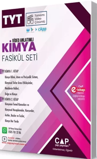TYT Kimya Seti Çap Yayınları - Hemen Satın Al