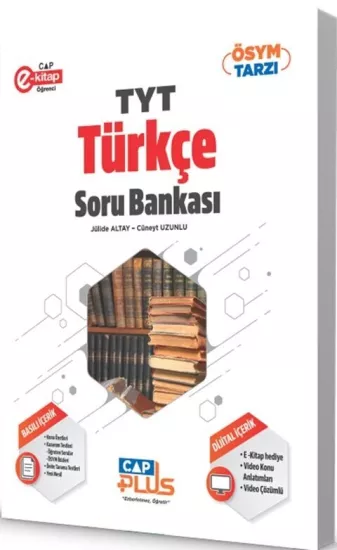 TYT Türkçe Plus Soru Bankası Çap Yayınları - Hemen Satın Al