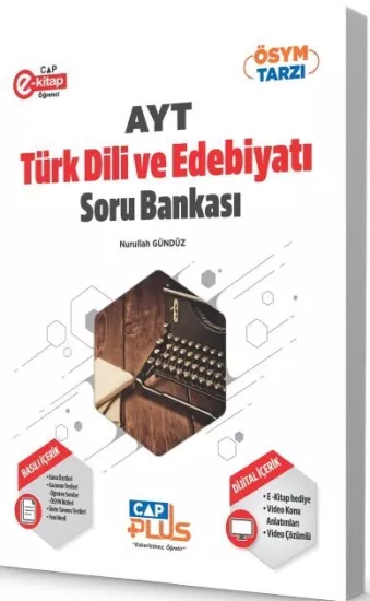 AYT Türk Dili ve Edebiyatı Plus Serisi Soru Bankası Çap Yayınları - Hemen Satın Al