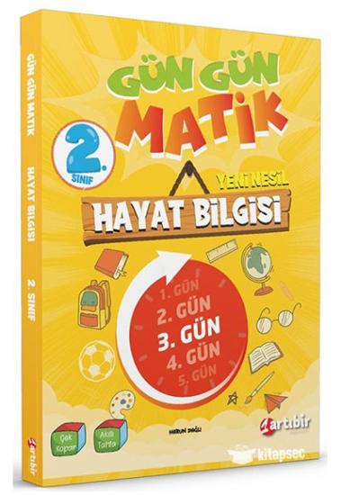 2. Sınıf Artıbir Gün Gün Matik Hayat Bilgisi
