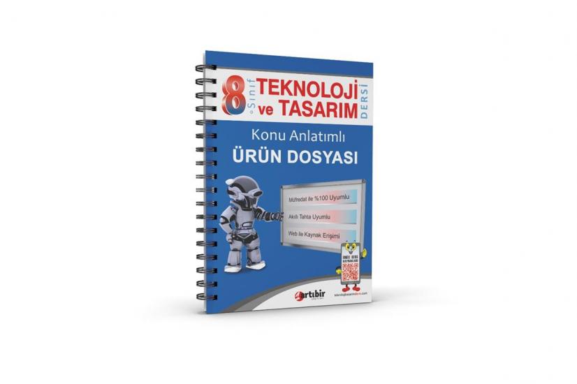 8. Sınıf Teknoloji ve Tasarım Defteri Artıbir Yayınları