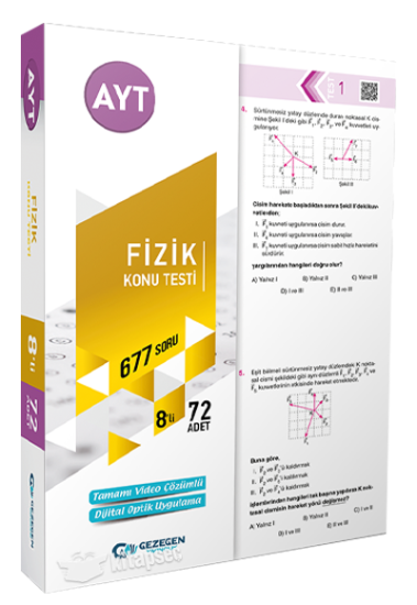 AYT Fizik Çek Kopar Yaprak Test