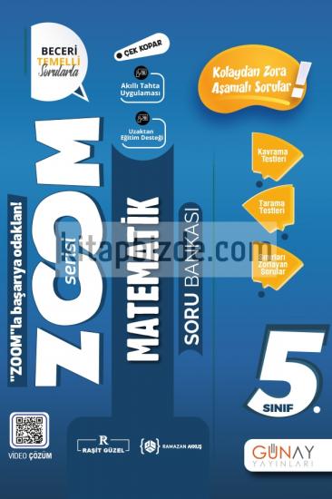5. Sınıf Zoom Serisi Matematik Soru Bankası Günay Yayınları