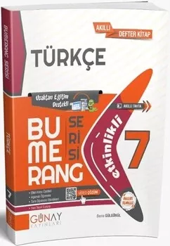 7. Sınıf Türkçe Etkinlikli Bumerang Serisi Günay Yayınları - Hemen Satın Al