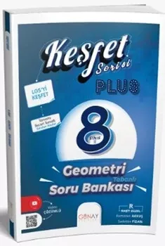 8. Sınıf Keşfet Serisi Geometri Tabanlı Soru Bankası Günay Yayınları - Hemen Satın Al