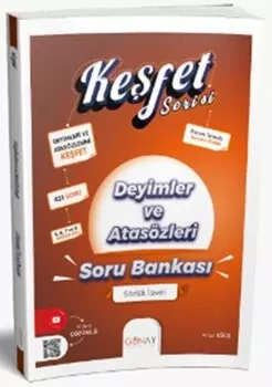 8. Sınıf Keşfet Plus Serisi Deyimler ve Atasözleri Soru Bankası Günay Yayınları - Hemen Satın Al