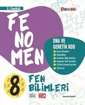 Fenomen Okul Yayınları 8. Sınıf LGS Fen Bilimleri Dna ve Genetik Kod 2. Fasikül Fenomen Yayınları - Hemen Satın Al