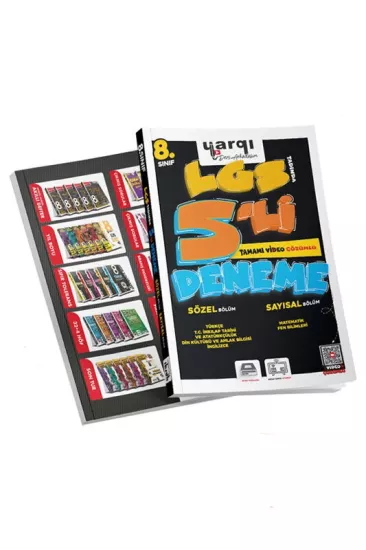 8. Sınıf Tüm Dersler (Sayısal- Sözel) 5 Deneme Yargı Yayınları