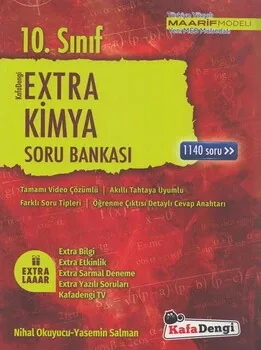 Kafa Dengi Yayınları 10. Sınıf Kimya Extra Soru Bankası Kafadengi Yayınları - Hemen Satın Al