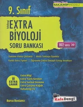 Kafa Dengi Yayınları 9. Sınıf Biyoloji Extra Soru Bankası Kafadengi Yayınları - Hemen Satın Al