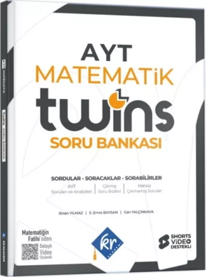 KR Akademi 2027 AYT Twins Matematik Soru Bankası KR Akademi Yayınları - Hemen Satın Al