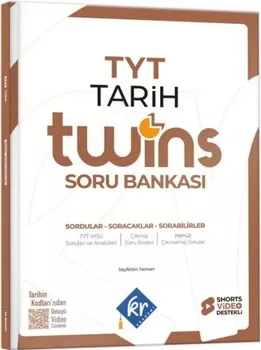 TYT Tarih Twins Soru Bankası KR Akademi Yayınları - Hemen Satın Al
