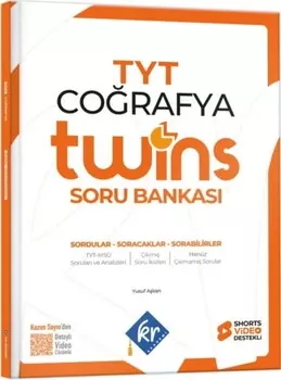 TYT Coğrafya Twins Soru Bankası KR Akademi Yayınları - Hemen Satın Al