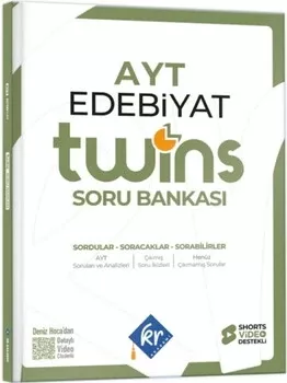 AYT Twins Edebiyat Soru Bankası KR Akademi Yayınları - Hemen Satın Al
