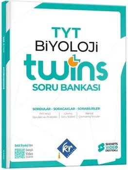 TYT Biyoloji Twins Soru Bankası KR Akademi Yayınları - Hemen Satın Al